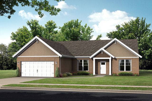 Mulberry Craftsman - Cloverfield Plan in Stagner Farms, Bowling Green, KY 42104