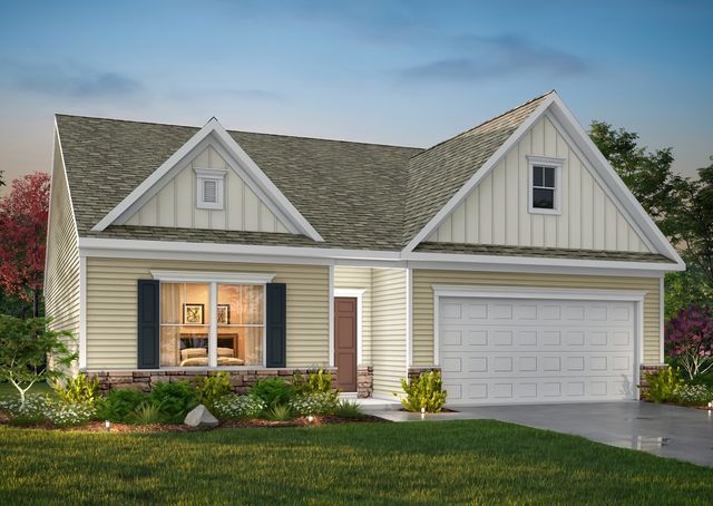 The Durell Plan in True Homes On Your Lot - Magnolia Greens, Leland, NC 28451