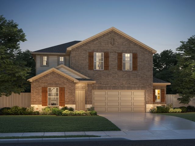 The Winedale (880) Plan in Highlands North, Hutto, TX 78634