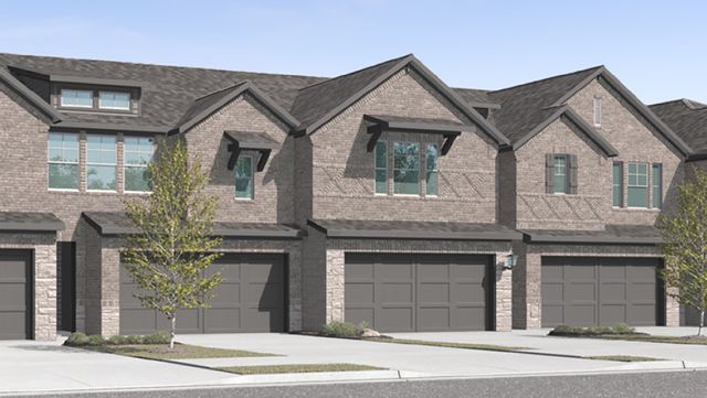 1547 Gale Plan in Villages of Hurricane Creek Townhomes, Anna, TX 75409