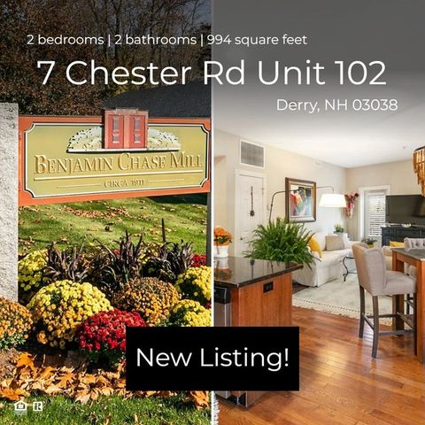 7 Chester Rd #102, Derry, NH 03038