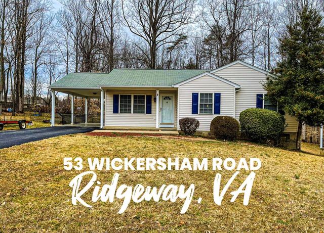53 Wickersham Rd, Ridgeway, VA 24148