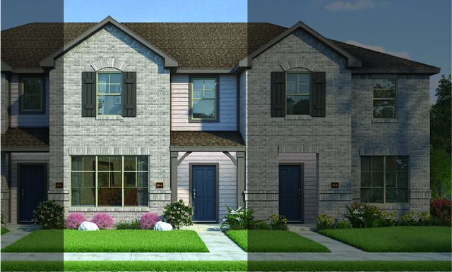 Travis 3A2 Plan in Seven Oaks Townhomes, Tomball, TX 77375