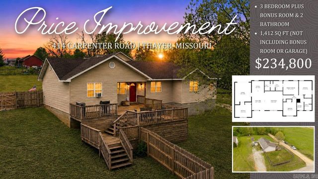 414 Carpenter Rd, Thayer, MO 65791