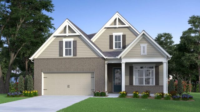 Moore Plan in Courtyards at Hickory Flat, Canton, GA 30115