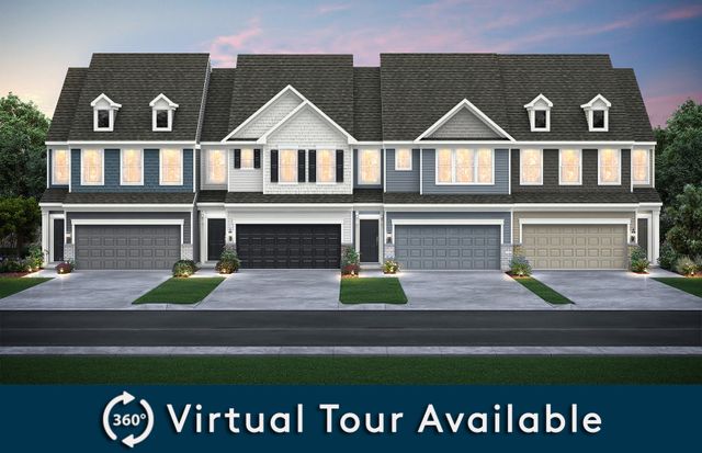 Bowman Plan in Lancaster - Townhomes, Westfield, IN 46074