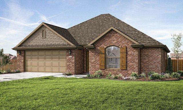 Cottage- 1556 Plan in Hunt Farms, Lowell, AR 72745
