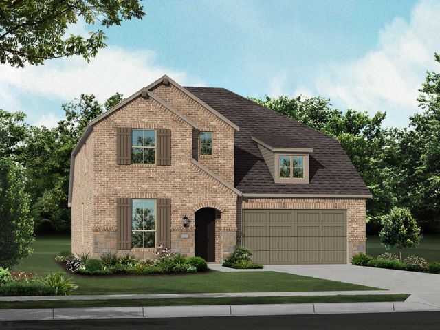 Plan Richmond in Grand Central Park: 55ft. lots, Conroe, TX 77304