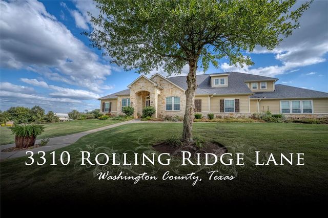 3310 Rolling Ridge Ln, Brenham, TX 77833