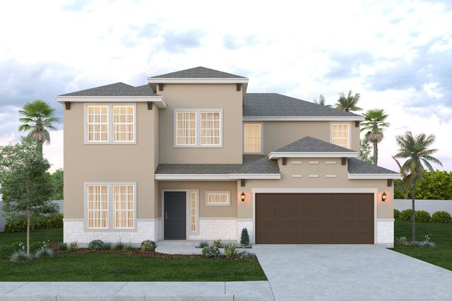 Fresno Plan in Tanglewood at Bentsen Palm, Mission, TX 78572