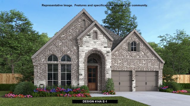 414A Plan in The Tribute 50', The Colony, TX 75056