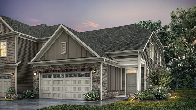Cambridge Plan in The Courtyards of TowneRun, Westfield, IN 46074