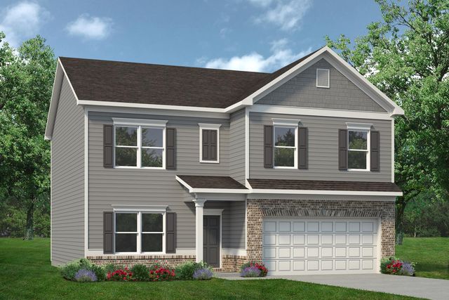 The McGinnis Plan in Evergreen at Lakeside, Temple, GA 30179