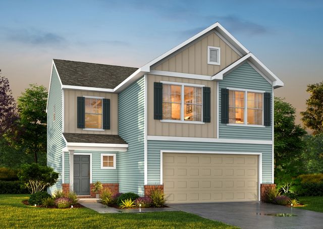 The Aria Plan in True Homes On Your Lot - River Sea Plantation, Bolivia, NC 28422