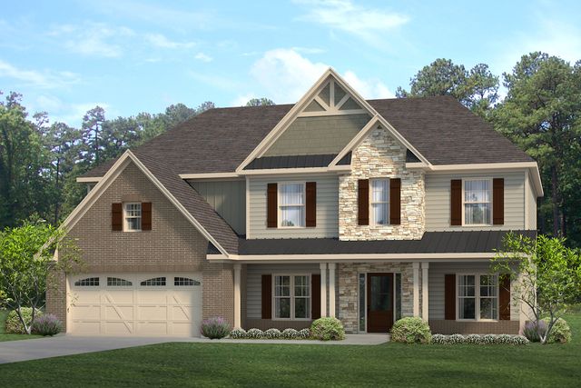 The Garrison Plan in The Shores at Lynncliff, Gainesville, GA 30506