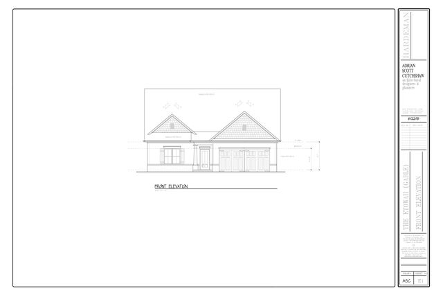 Etowah Gable Plan in Creekstone, Dawsonville, GA 30534
