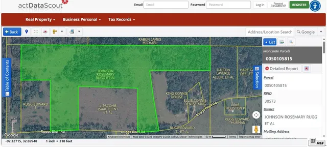 Ruggs Bluff Rd, Downsville, LA 71234