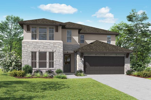 McKinney Plan in Park Collection at Turner's Crossing, Austin, TX 78747