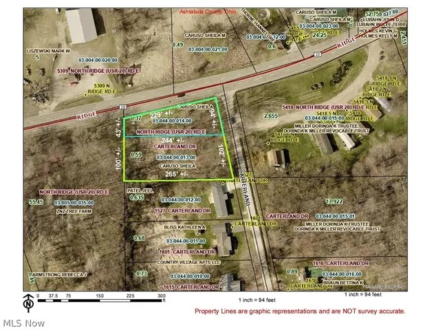 Carterland Rd, Ashtabula, OH 44004