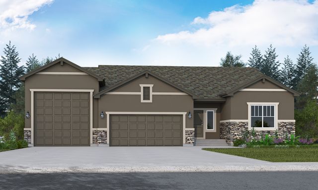 Branson Plan in Home Place Ranch, Monument, CO 80132