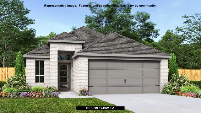 1743W Plan in The Groves 40', Humble, TX 77346