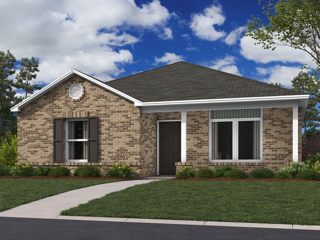 RC Hawthorn Plan in Cottages at Clear Creek, Springdale, AR 72764