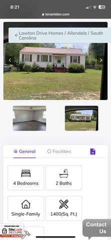 405 Lawton Dr, Allendale, SC 29810