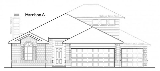 Harrison Plan in Cypress Point, Anahuac, TX 77514