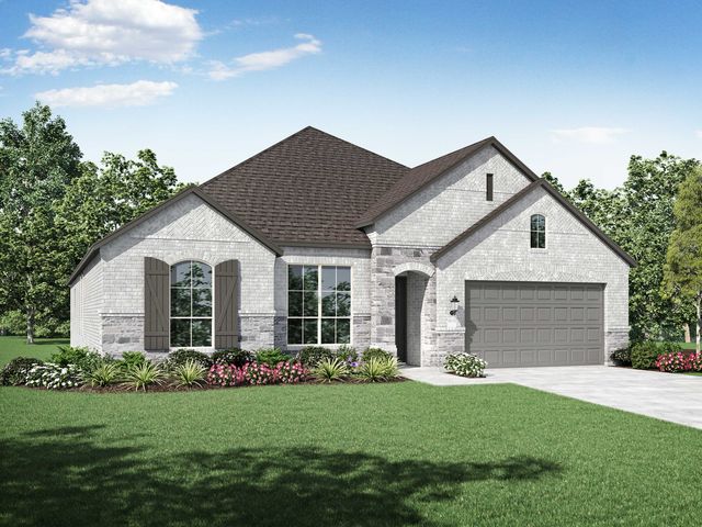 Plan Canterbury in The Ranches at Creekside, Boerne, TX 78006