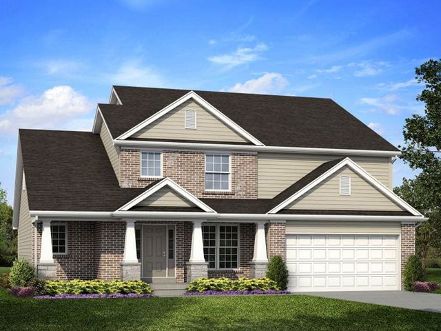 Pin Oak Plan in Harvest Estates, Wentzville, MO 63385