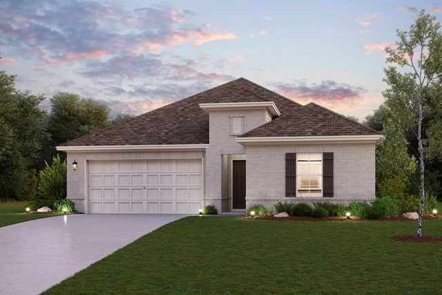 Christopher Plan in Overland Grove, Forney, TX 75126