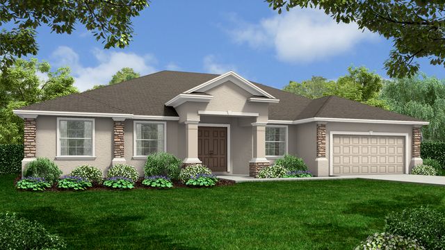 The Trenton Plan in On Your Lot - Highlands County, Sebring, FL 33872
