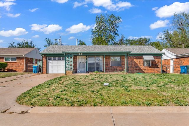 117 W  Rose Dr, Midwest City, OK 73110