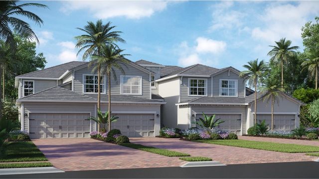 Bay Creek Plan in The National Golf & Country Club : Coach Homes, Immokalee, FL 34142