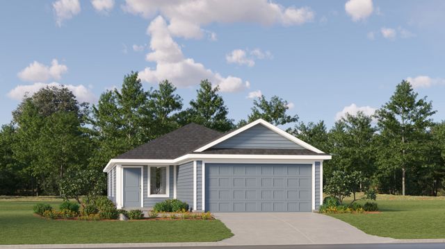 Idlewood Plan in Rancho Del Cielo : Cottage II Collection, Jarrell, TX 76537