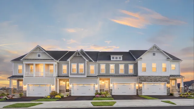 Orchid Plan in Brunswick Crossing Townhomes, Brunswick, MD 21716
