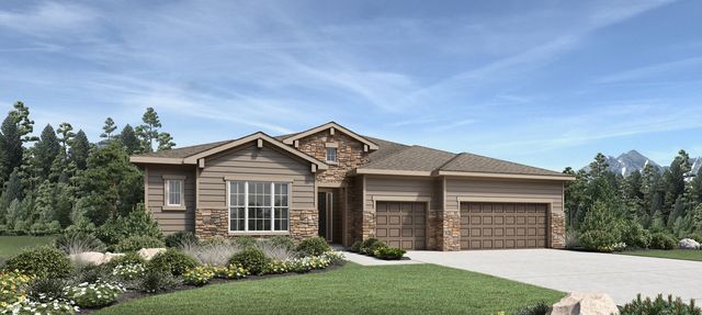 Chatfield Plan in Montaine - Estate Collection, Castle Rock, CO 80104