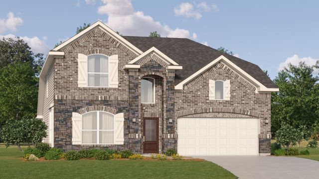 Alabaster Plan in Hidden Trails : Brookstone II Collection, Bulverde, TX 78163