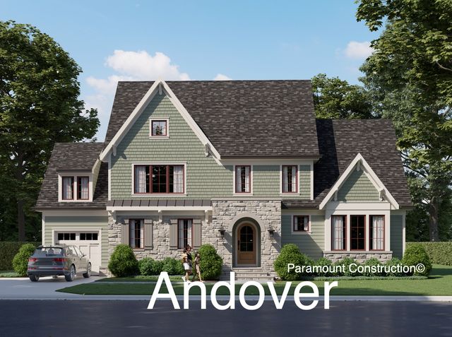 Andover B - 5210 Andover Road Plan in PCI - 20815, Chevy Chase, MD 20815