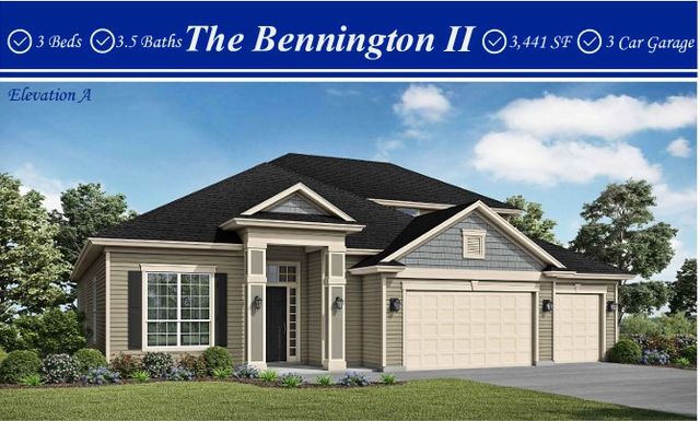 Bennington II Plan in Edwards Creek Estates, Jacksonville, FL 32226