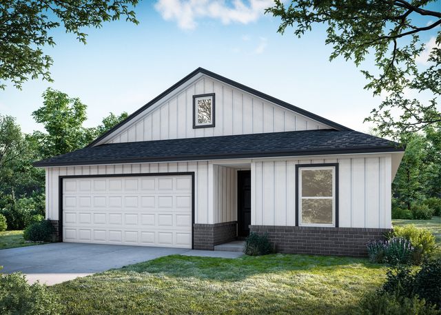 Providence Plan in Morrow Place III, Collinsville, OK 74021