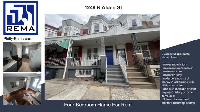 1249 N  Alden St, Philadelphia, PA 19131