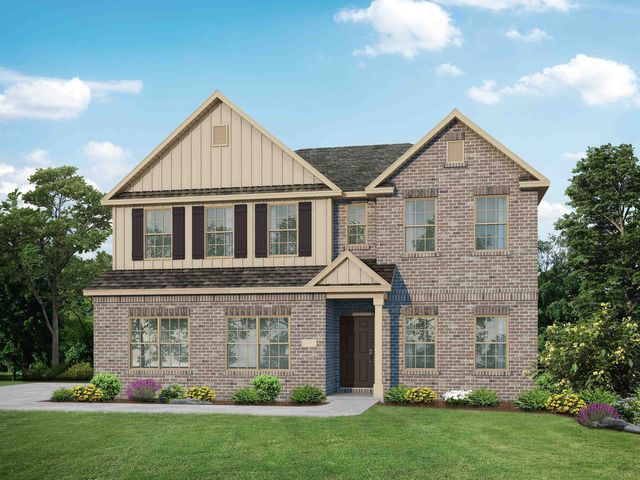 The Shelby A - Side Entry Plan in Creek Grove, New Market, AL 35761