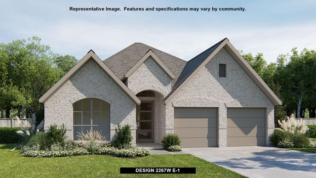 2267W Plan in Grand Central Park 50', Conroe, TX 77304