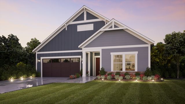 Capri Plan in The Courtyards of Hyland Meadows, Plain City, OH 43064