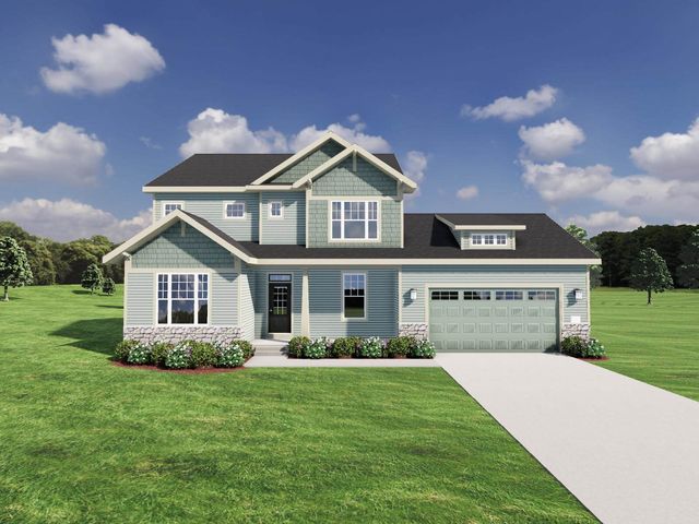 The Bryant I 2 Car Plan in Eagle Trace, Verona, WI 53593
