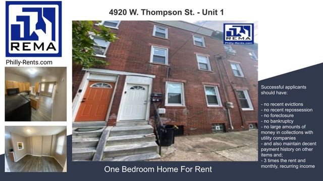 4920 W  Thompson St #1F, Philadelphia, PA 19131