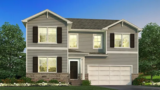 Lyndhurst Plan in Piatt Preserve, Delaware, OH 43015