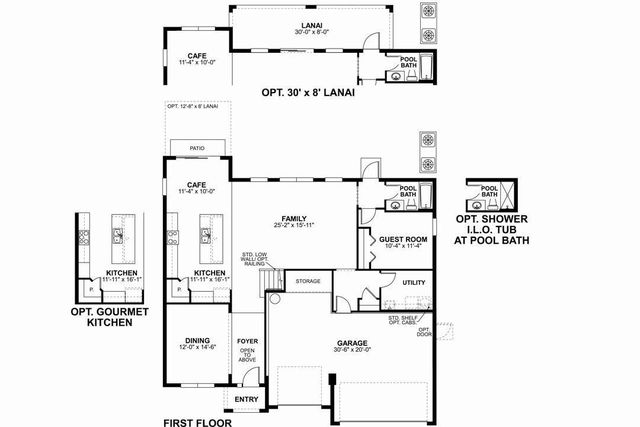 Santina II Plan in Oakstead Estates, Land O Lakes, FL 34638