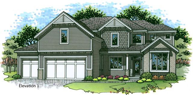 Longmont Plan in Sundance Ridge, Overland Park, KS 66085